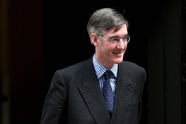 Leader of the House of Commons, Jacob Rees-Mogg.