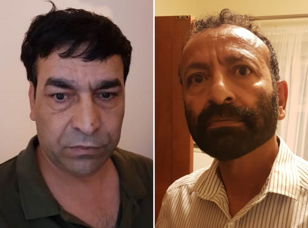 Darya Khan Safi (left) and Mohammed Patman (right) have been arrested on suspicion on planning to kidnap and murder a female relative who renounced Islam.