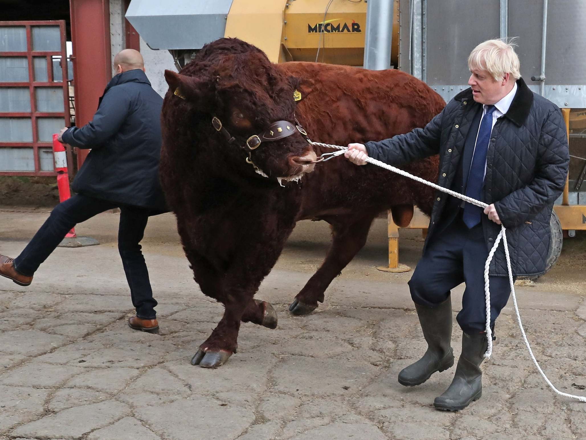 Boris Johnson on a recent visit to Scotland