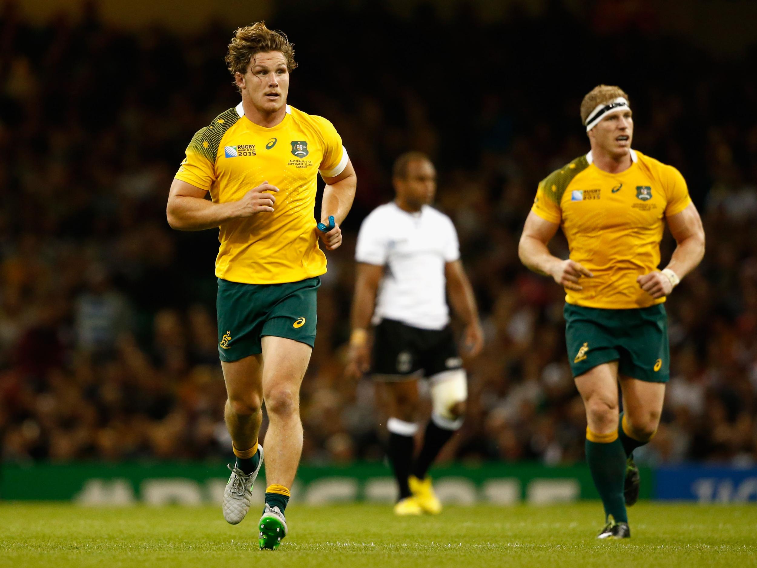 Michael Hooper and David Pocock’s back row combination will be crucial for Australia, as it was four years ago