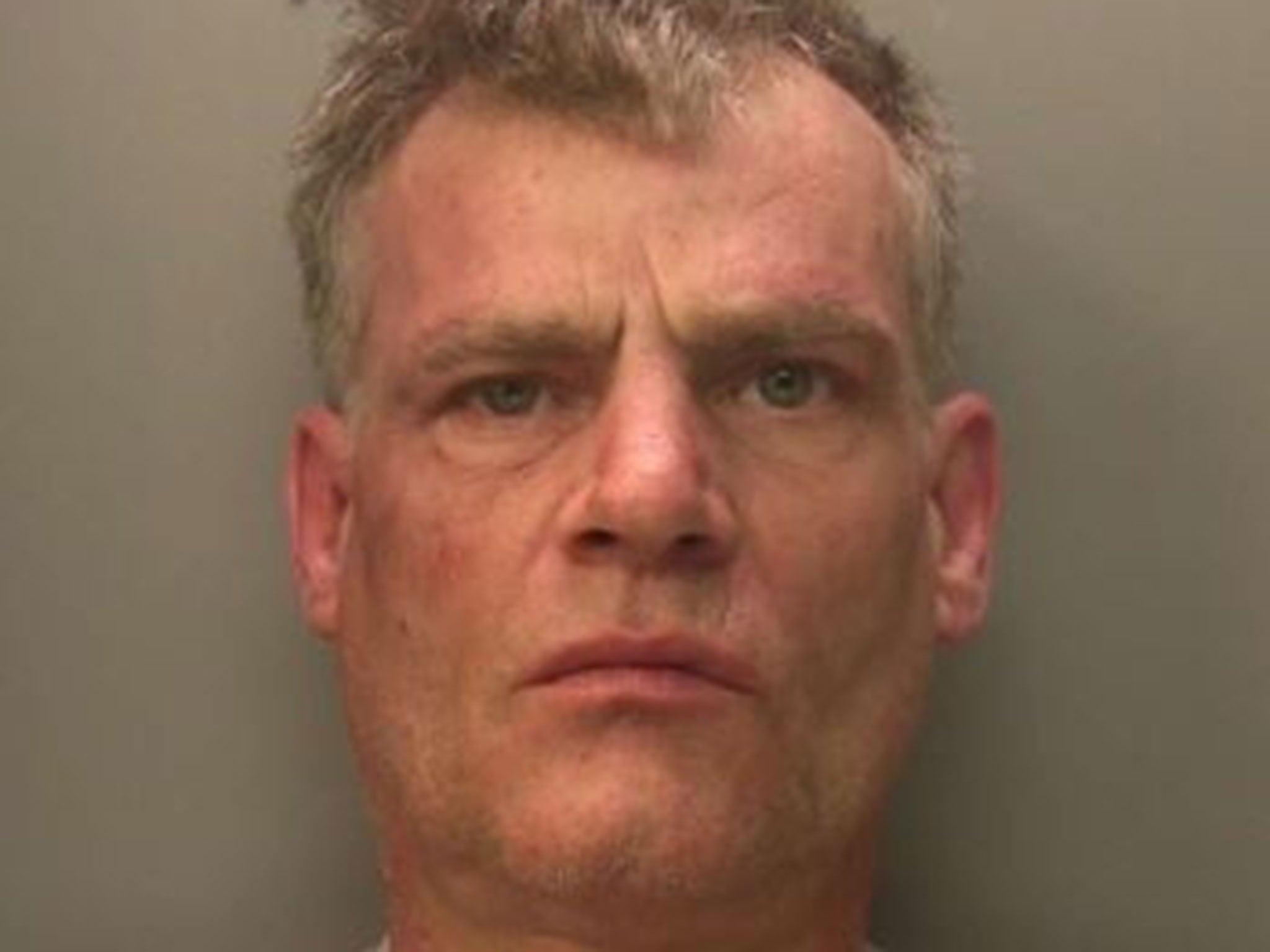 Vincent Fuller, 50, went on a rampage armed with a knife and baseball bat in the Surrey town of Stanwell on 16 March 2019
