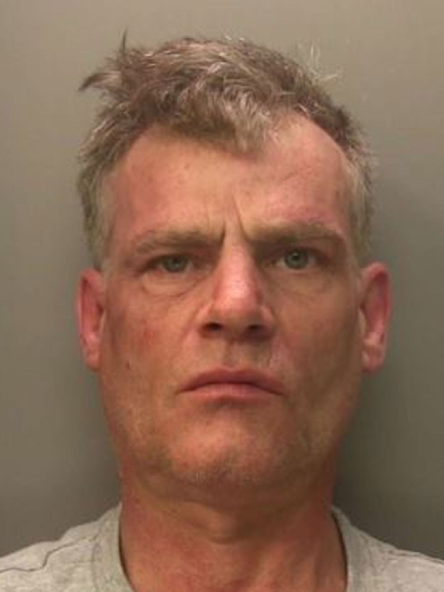 Vincent Fuller, 50, went on a rampage armed with a knife and baseball bat in the Surrey town of Stanwell on 16 March 2019