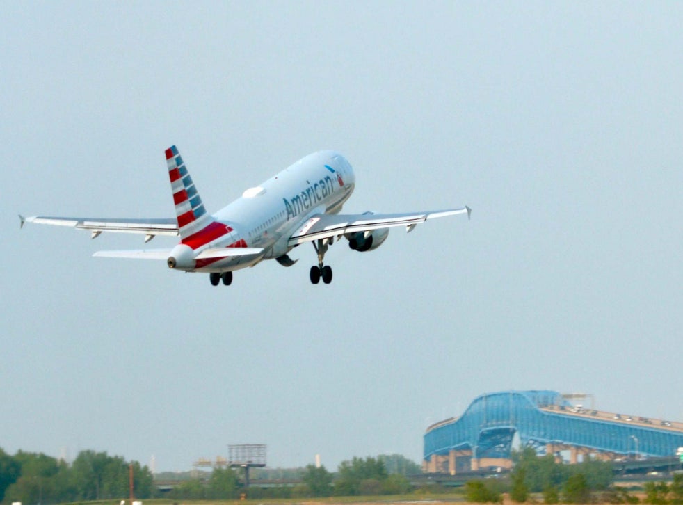 American Airlines flight diverted after man lights