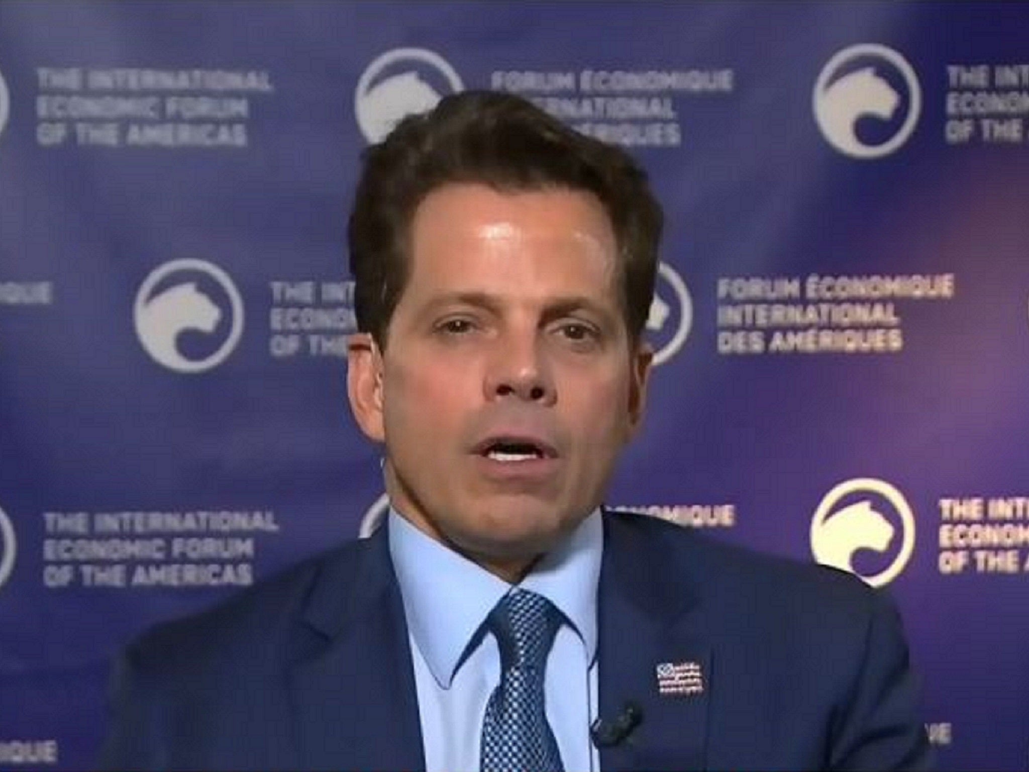 Former White House communications director Anthony Scaramucci speaking about Donald Trump to CTV News, 6 September 2019.