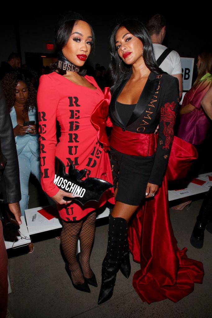 Saweetie and Nicole Sherzinger
