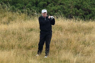 Donald Trump is suspected of profiting from his presidency