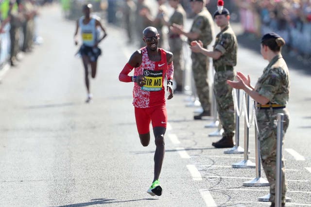 Related video: Mo Farah reacts to London Marathon disappointment