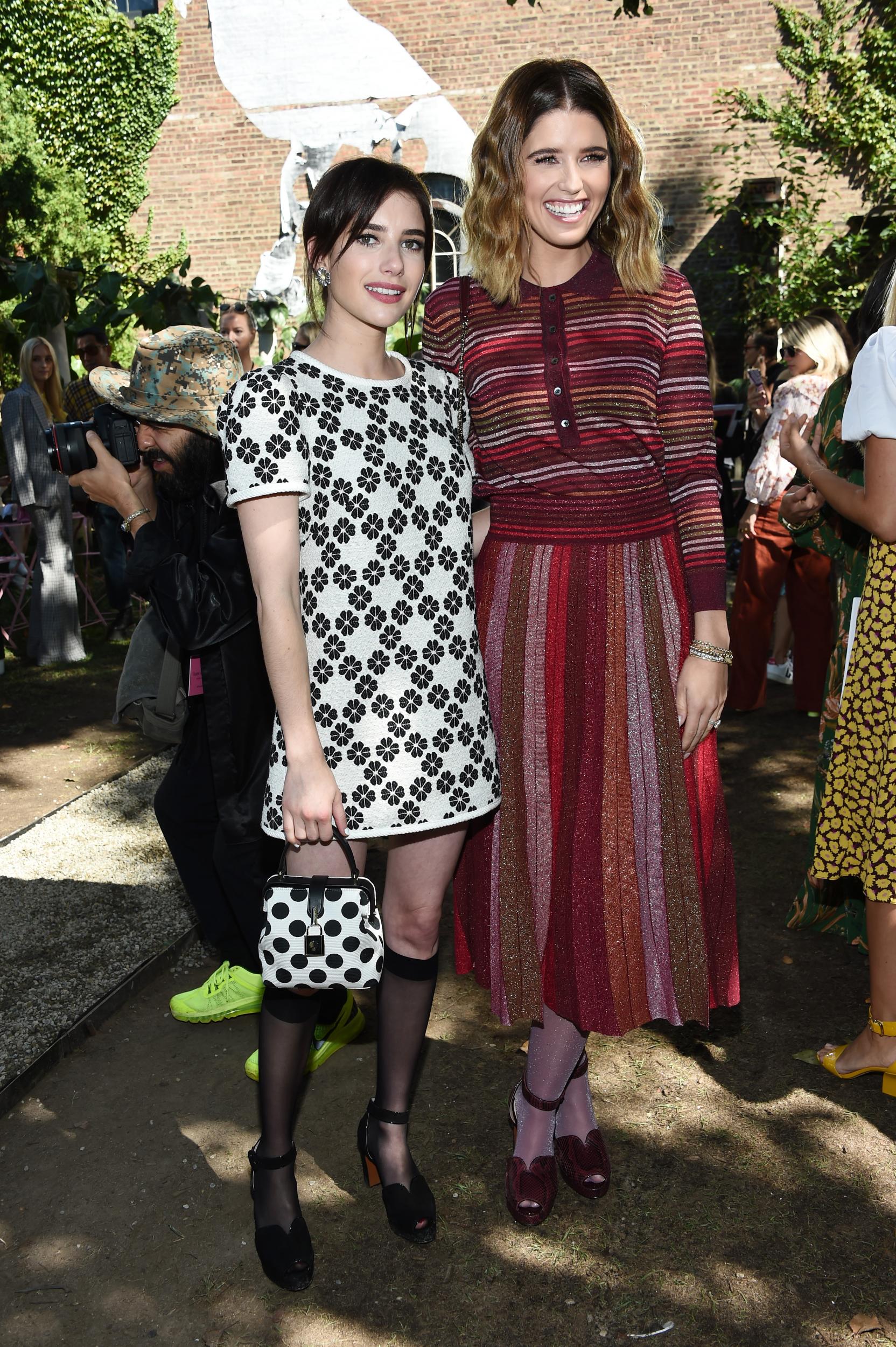 Emma Roberts and Katherine Schwarzenegger
