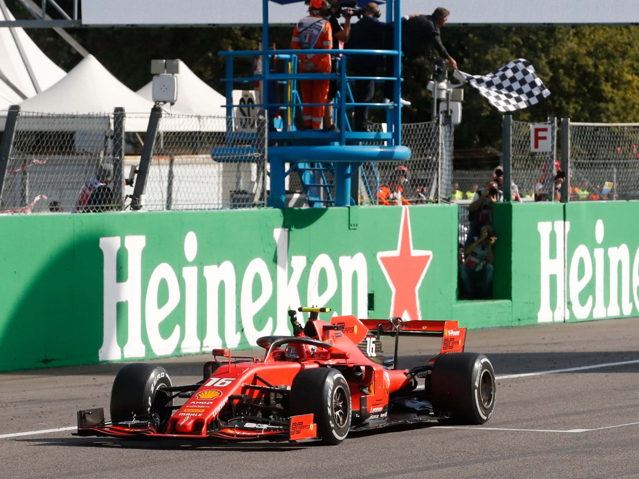 Leclerc gives Ferrari home victory at Italian Grand Prix