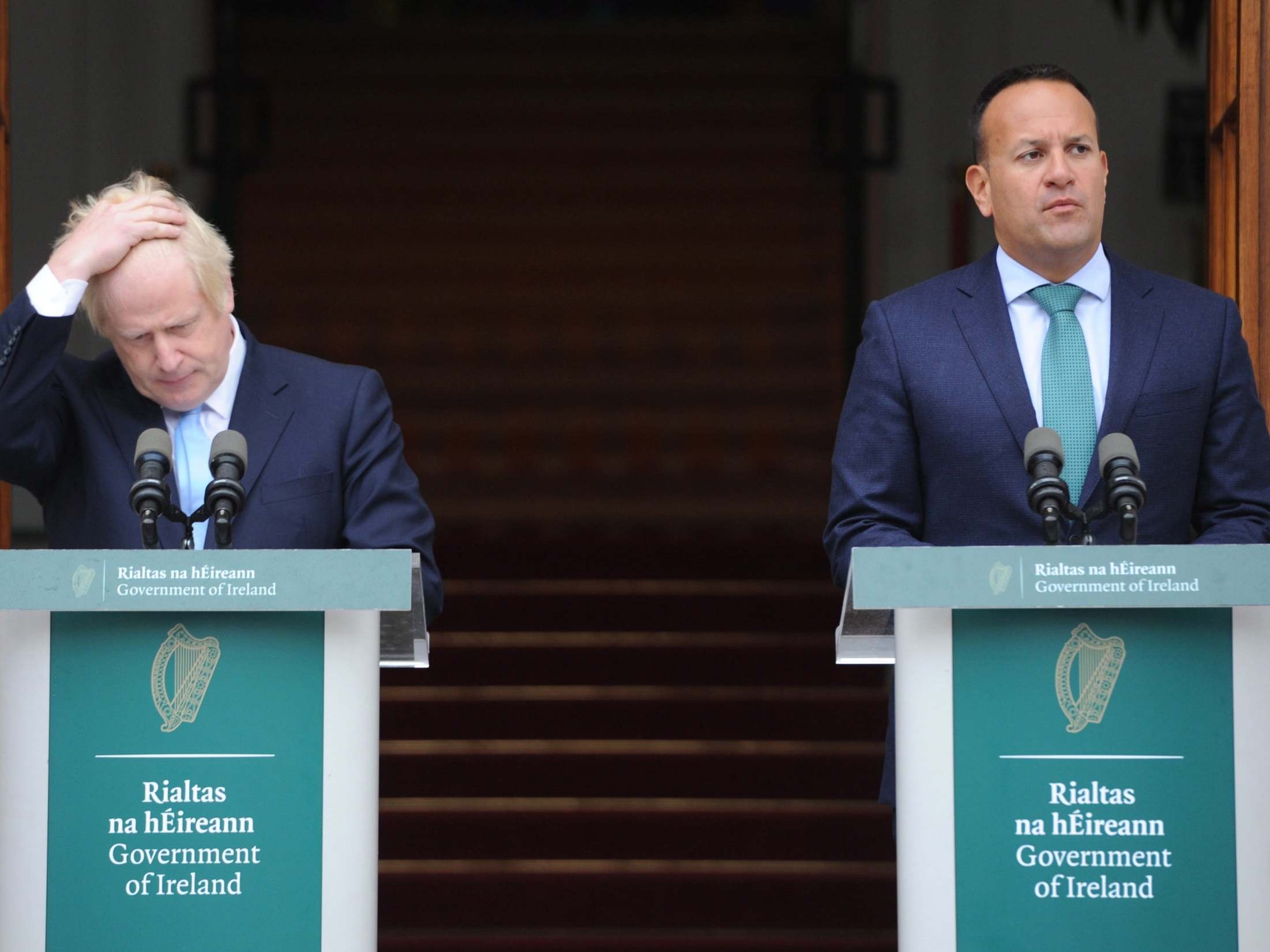 The internet has been inundated with jeers about Johnson’s performance at the press conference earlier today