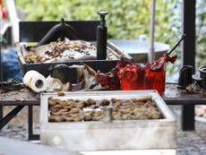 Giant frying pan explosion kills woman at German village festival
