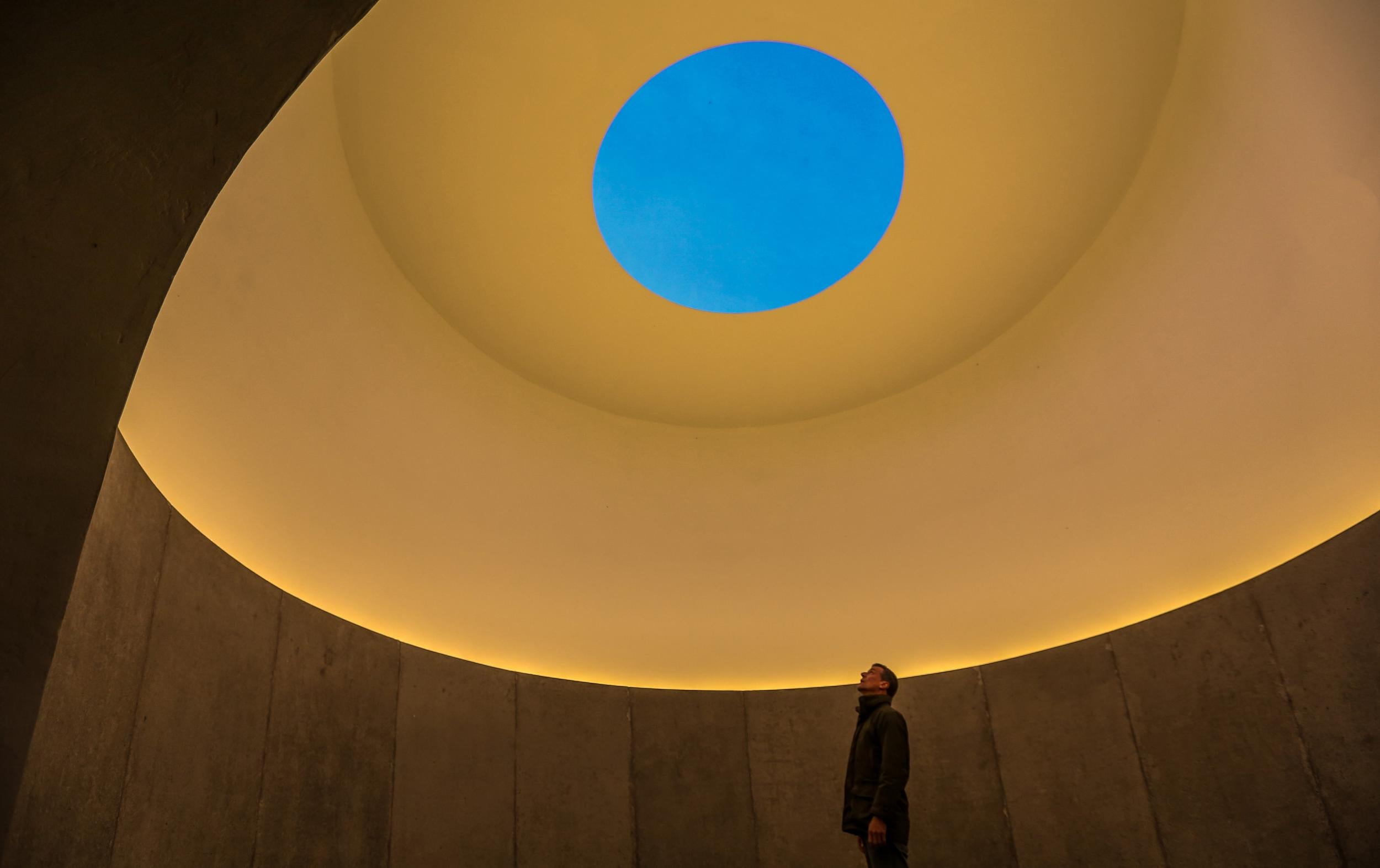 James Turrell’s skyscape is sure to enthral you, so much so you might forget to pick up your coat