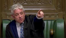 Commons speaker announces he will resign on Brexit deadline day
