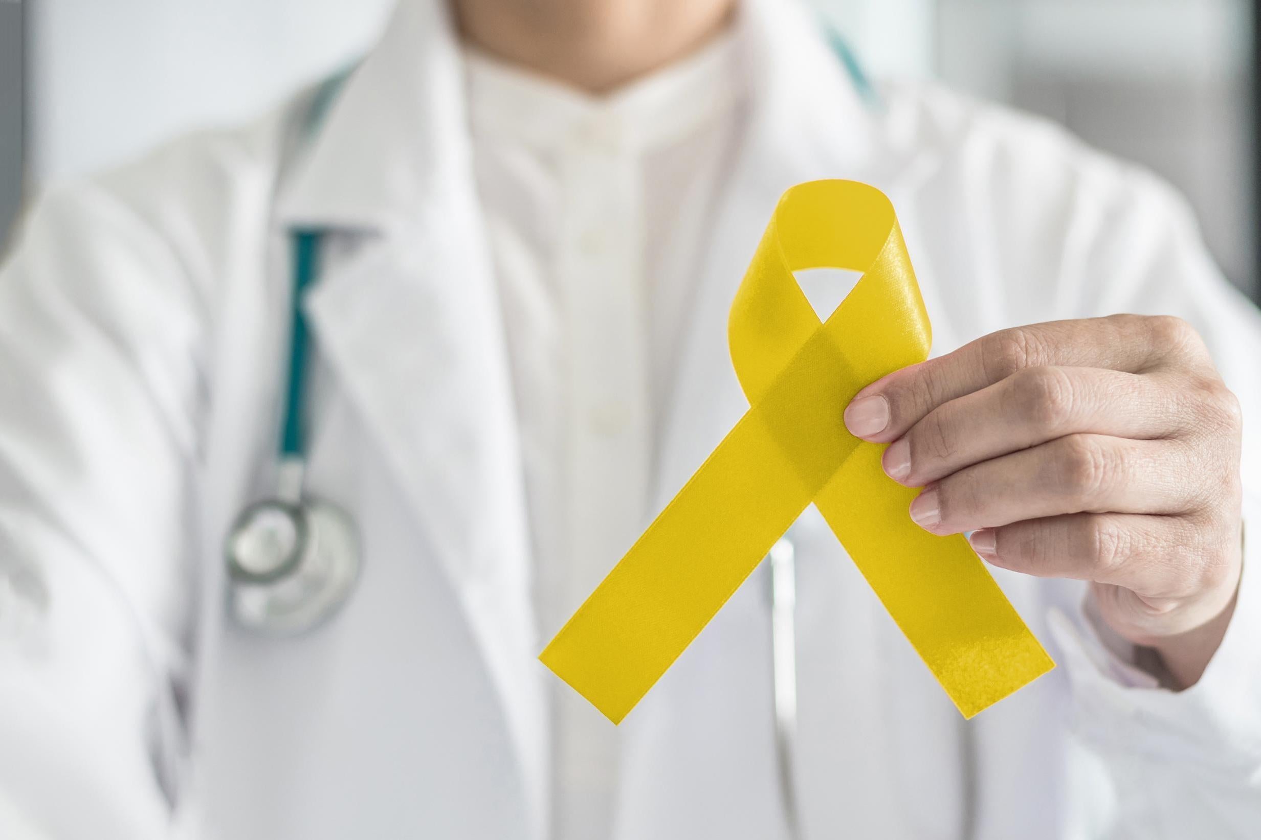 Yellow ribbons are symbolic of suicide prevention (Stock)