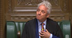 John Bercow stands down, after allowing an hour of tributes to himself