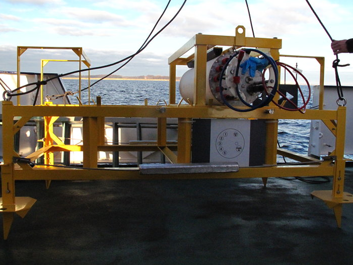 The £270,000 underwater research station has disappeared off the Baltic coast