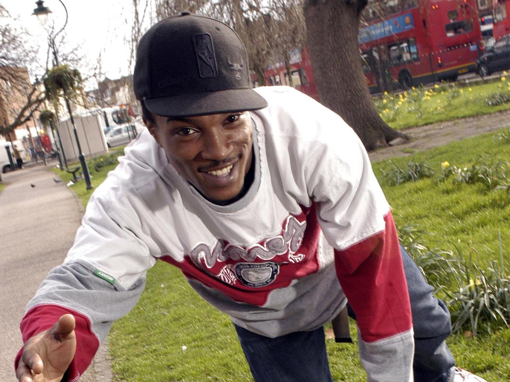 Walters pictured in his So Solid Crew days in 2005 when he went by the name of Asher D