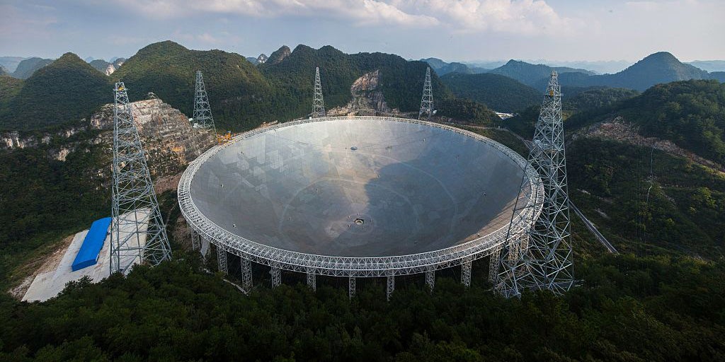 China's biggest telescope is receiving mysterious signals from three billion light years away