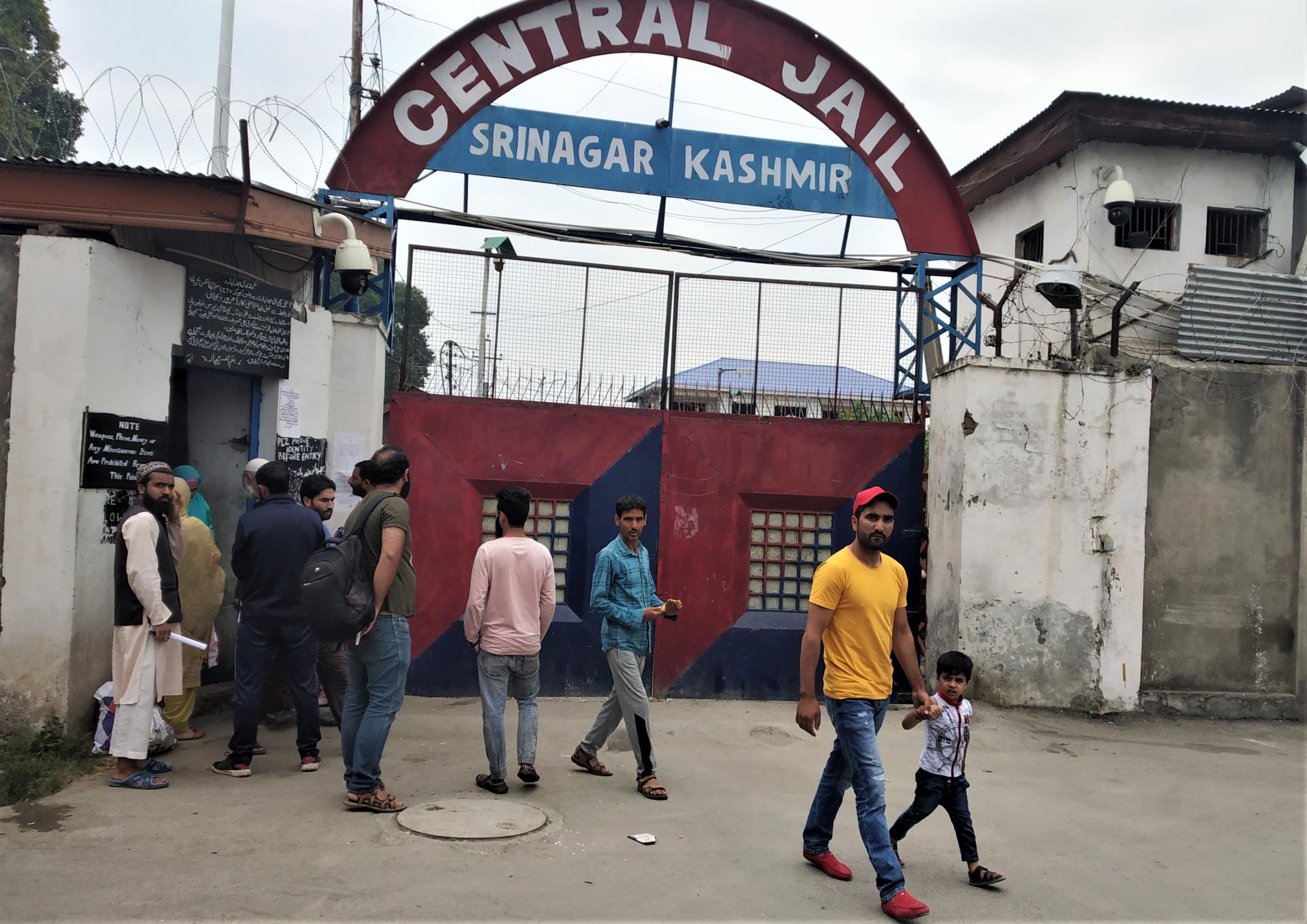 Central Jail in Srinagar, Kashmir