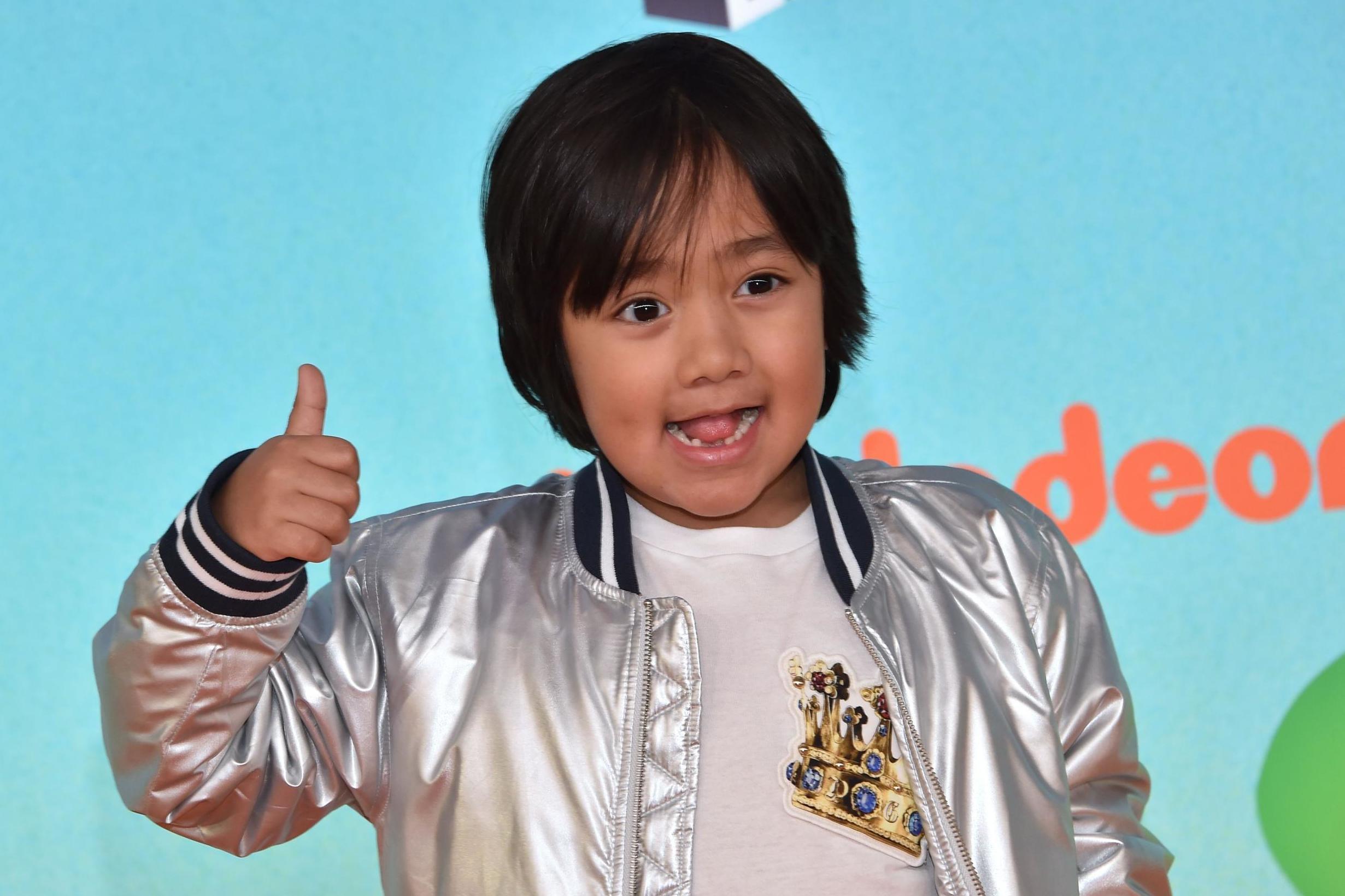 Ryan ToysReview accused of misleading preschoolers with sponsored content (Getty)
