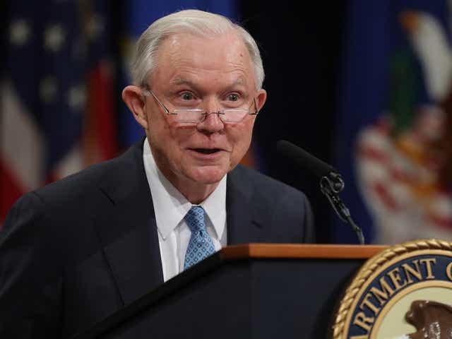 Former US Attorney General Jeff Sessions