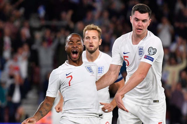 Raheem Sterling was unplayable during England’s win (