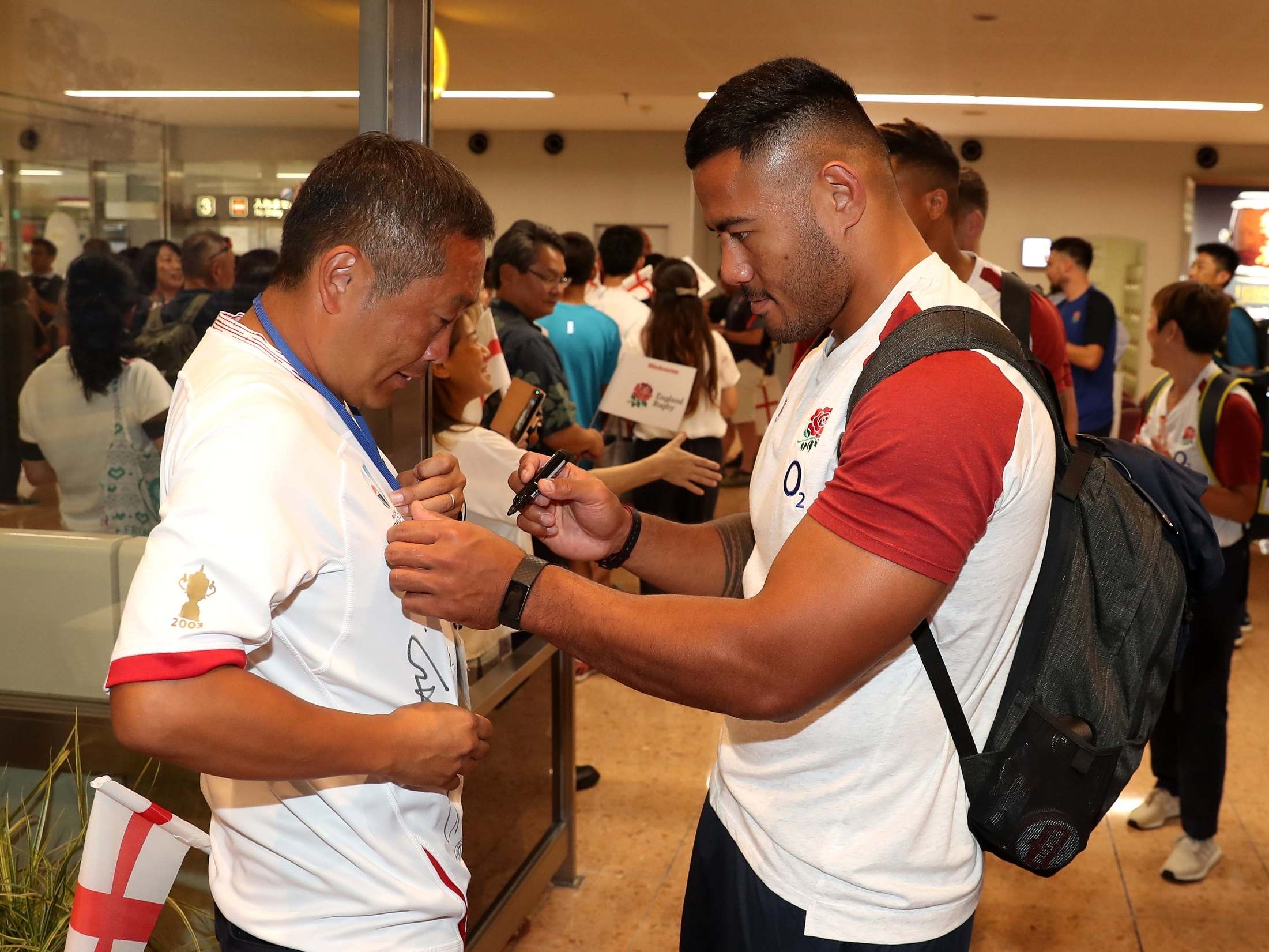 Rugby World Cup 2019: England deliver positive injury update as players enjoy rocking reception