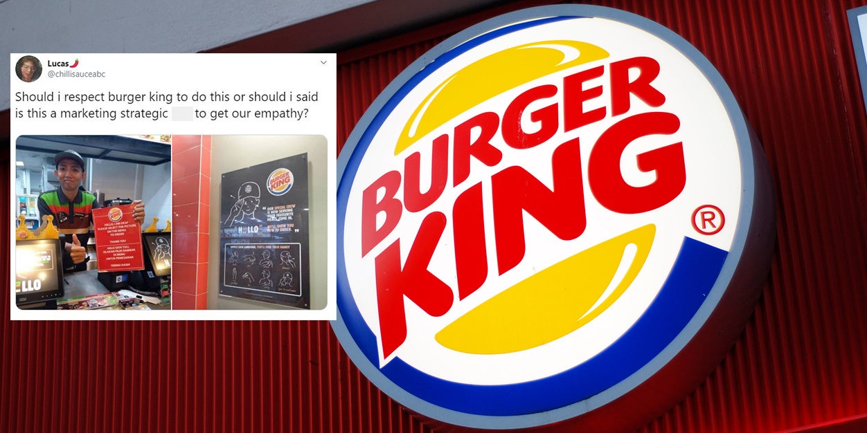 Burger King Fast Food Giant Offers Perfect Response After Deaf