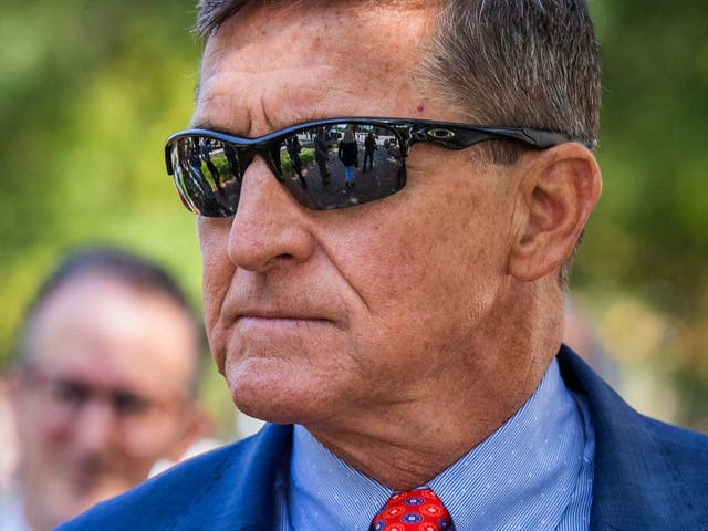 Former Trump national security adviser Michael Flynn is the central martyr for Trump's 2020 campaign message of victimhood and vengeance.