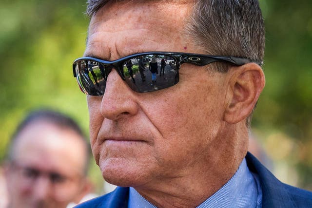 Former Trump national security adviser Michael Flynn is the central martyr for Trump's 2020 campaign message of victimhood and vengeance.