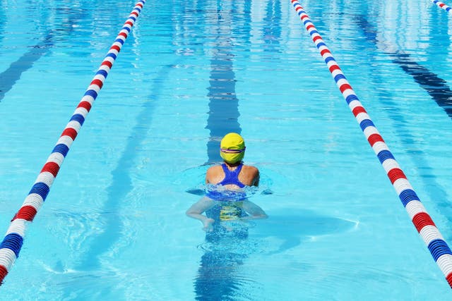 Set a goal – like learning to swim – that has more to do with self-improvement rather than self-criticism