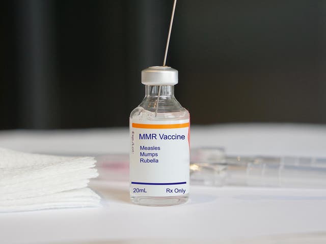 Many still believe debunked claims of a link between the MMR vaccine and autism