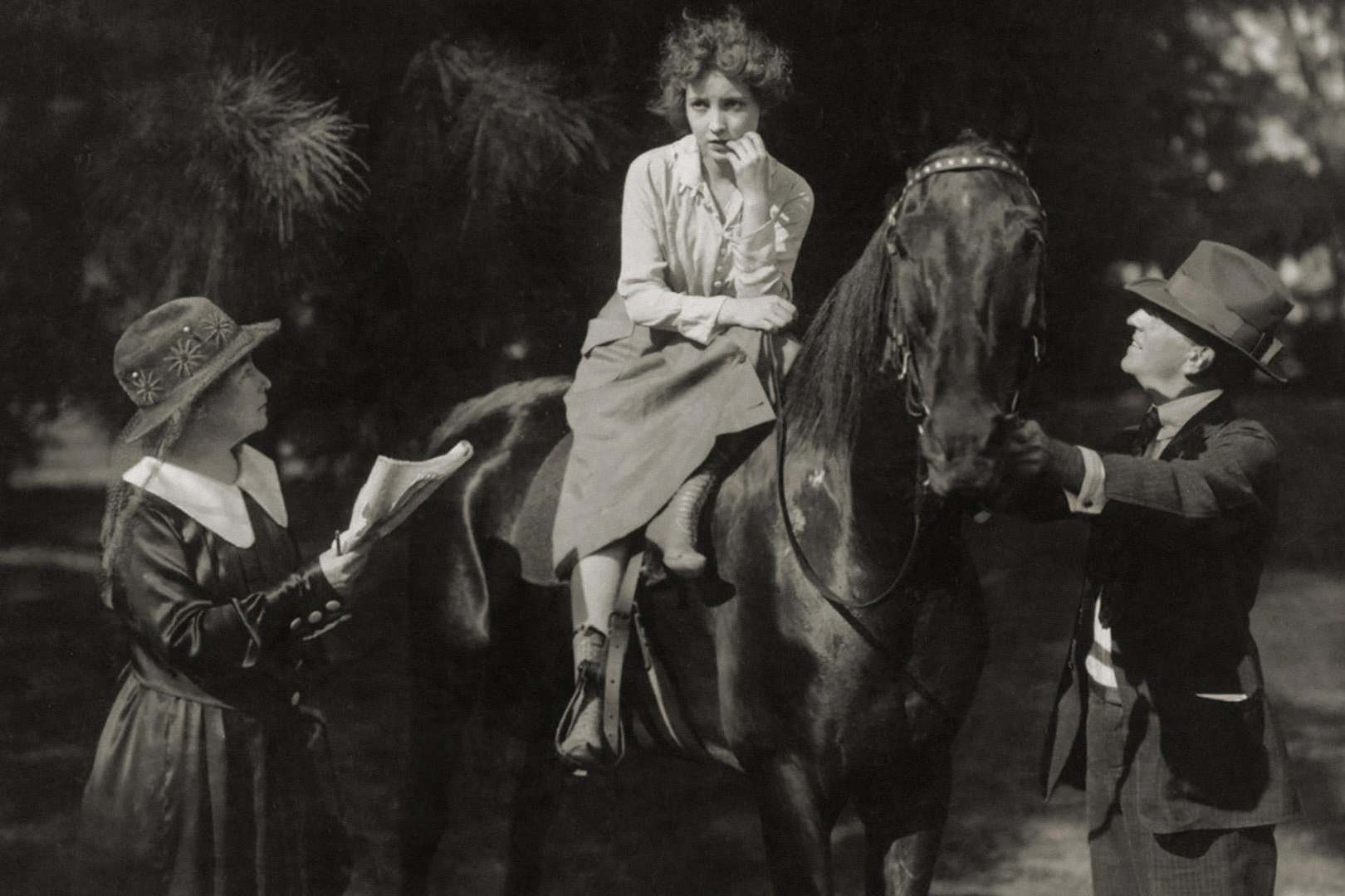 Filming ‘Her Great Adventure’ in Florida, 1918