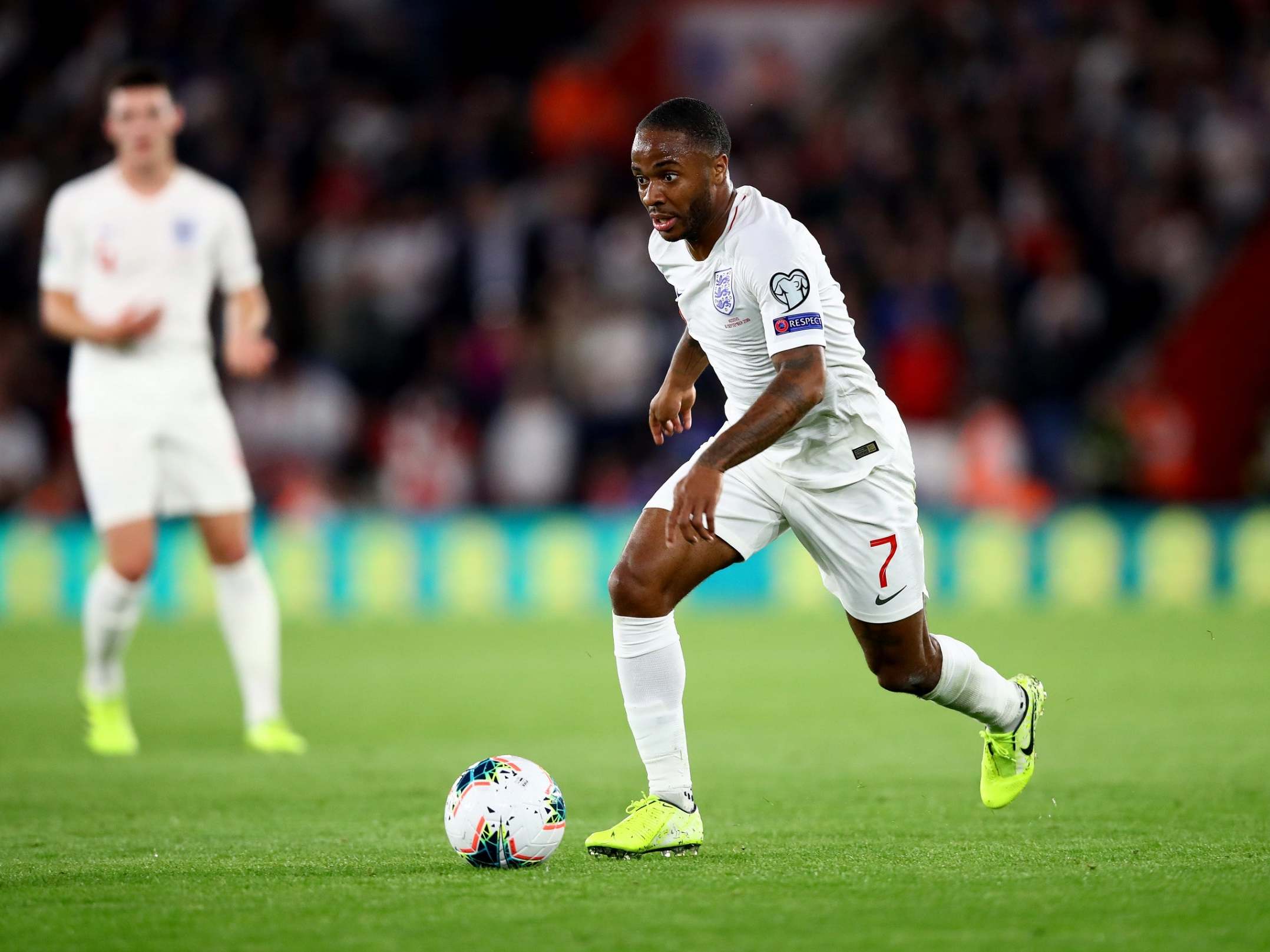 Raheem Sterling was allegedly targeted with racist abuse