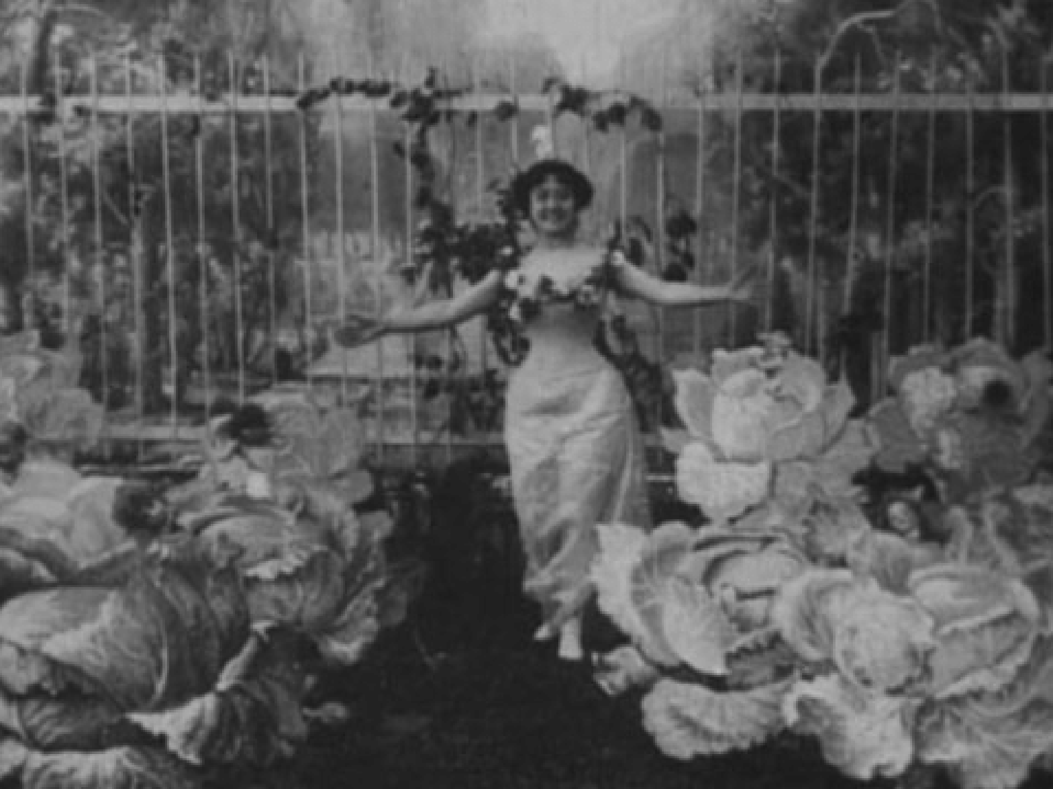 A still from her first film ‘The Cabbage Fairy’