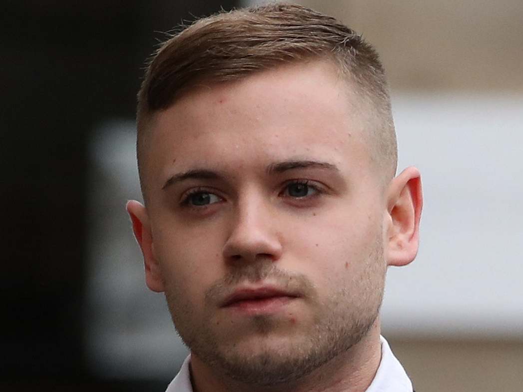 Thomas Haining, 21, who has pleaded guilty at the High Court in Edinburgh of shaking his 23-day-old baby to death.