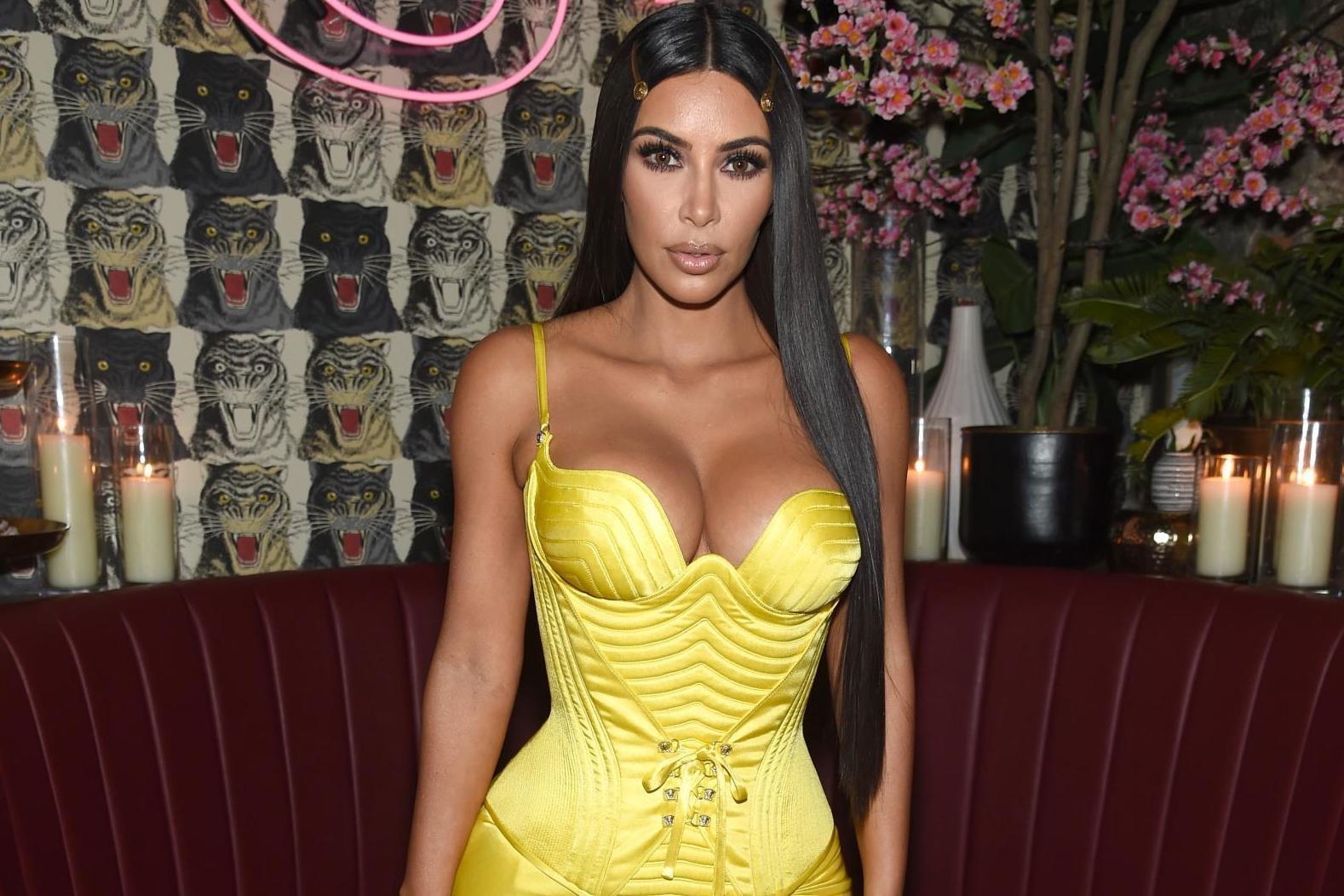 Kourtney Kardashian's SKIMS All-In-One Strapless Onesie