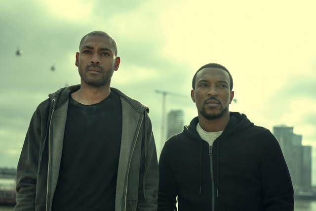 Kane Robinson (left) and Ashley Walters reprise their roles as Sully and Dushane in the new episodes