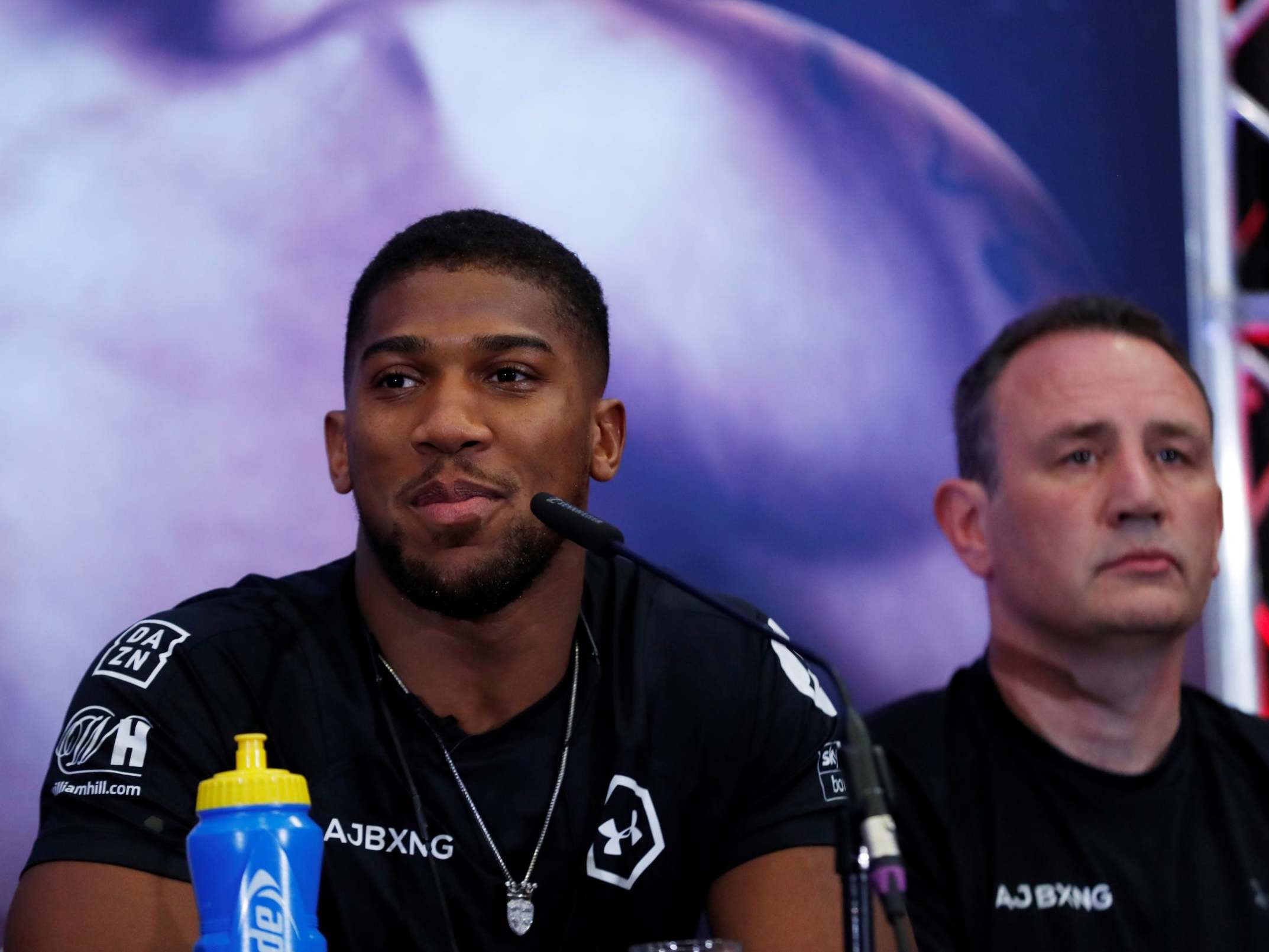 Anthony Joshua says he still has a champion's mentality