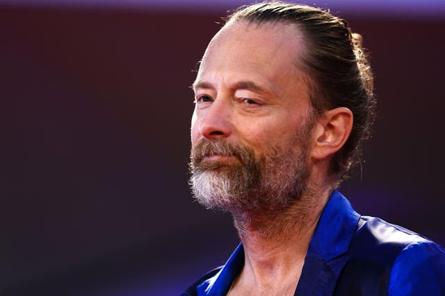 Thom Yorke arrives for the premiere of the film Suspiria on 1 September, 2018 during the 75th Venice Film Festival at Venice Lido.