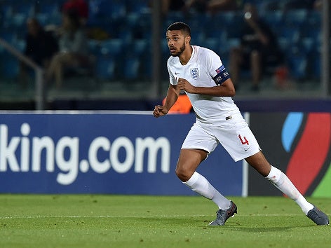 Jake Clarke-Salter captains England’s U21s during the European Championships