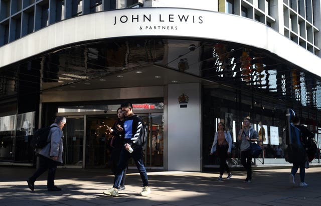 John Lewis has announced that it slipped into the red during the first half of its financial year