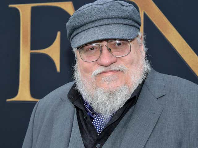 George RR Martin attends a special screening of 'Tolkien' at Regency Village Theatre on 8 May, 2019 in Westwood, California.