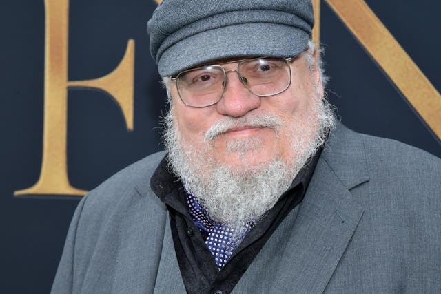 George RR Martin attends a special screening of 'Tolkien' at Regency Village Theatre on 8 May, 2019 in Westwood, California.