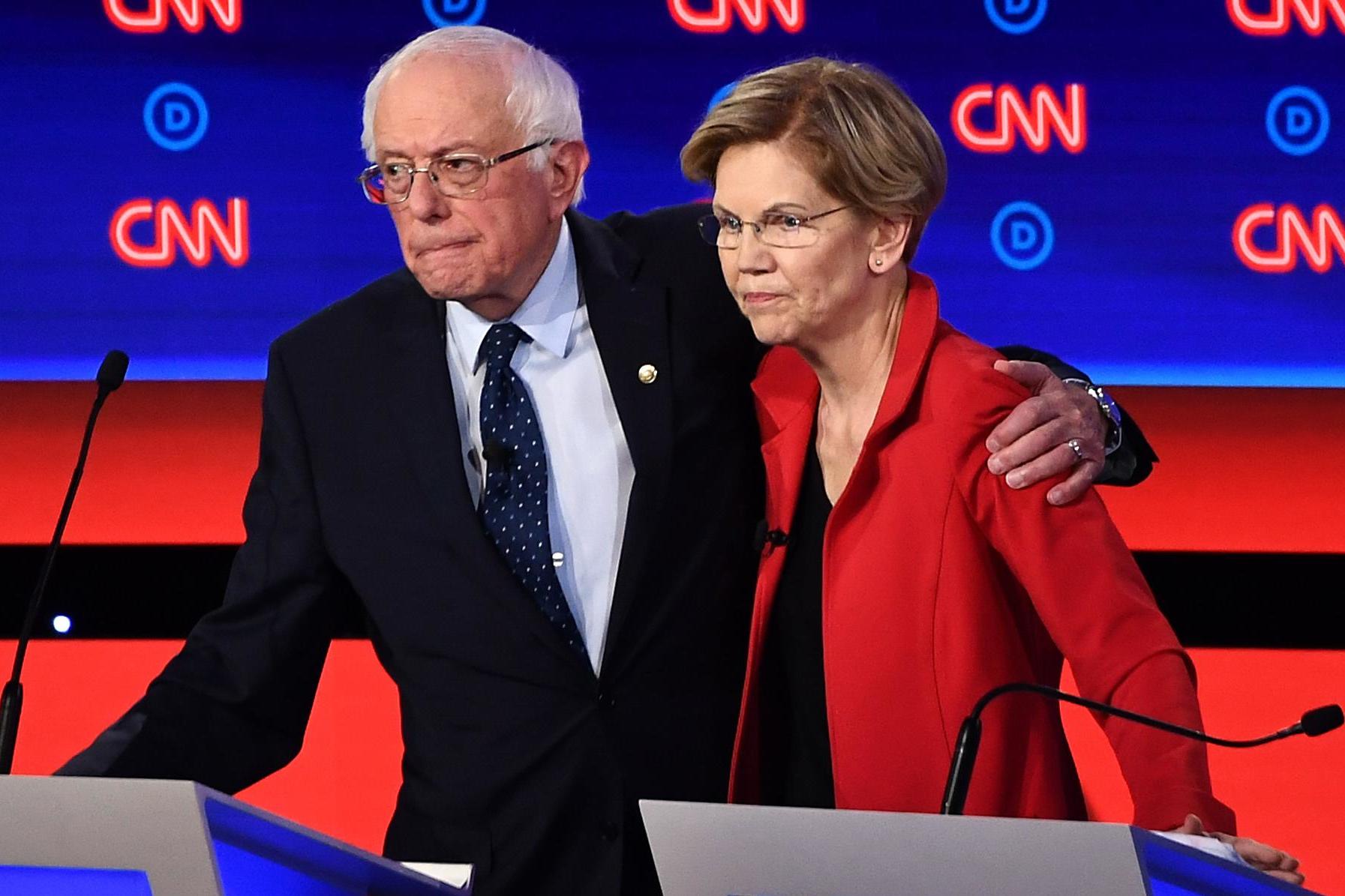 Democratic debate - live: Biden, Sanders and Warren face off for first time in tonight&apos;s 2020 showdown