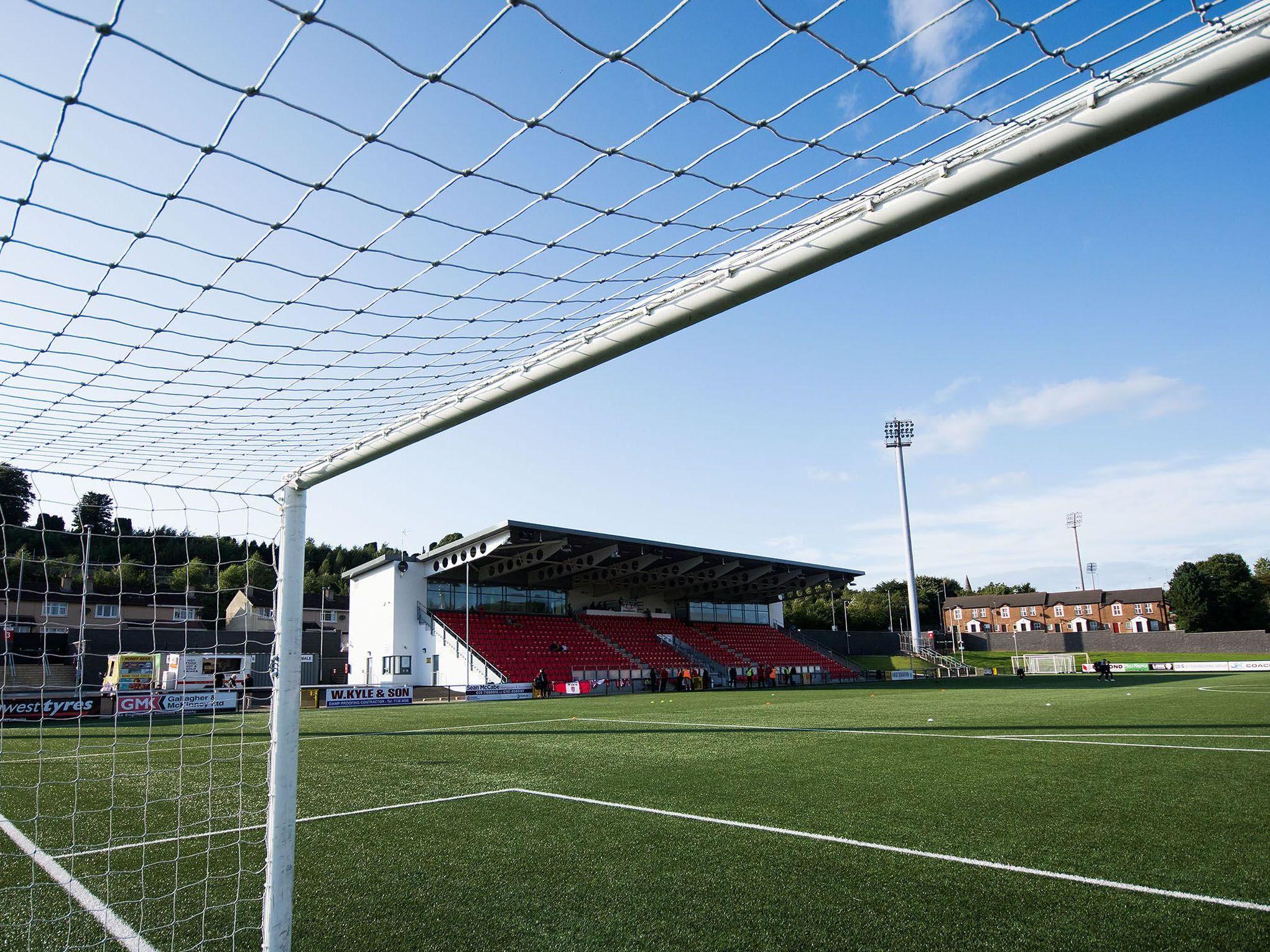 The Ryan McBride Brandywell Stadium ahead of the game