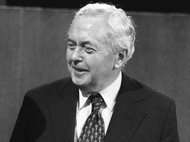 Red flag: Harold Wilson’s stint as a chat show host was panned