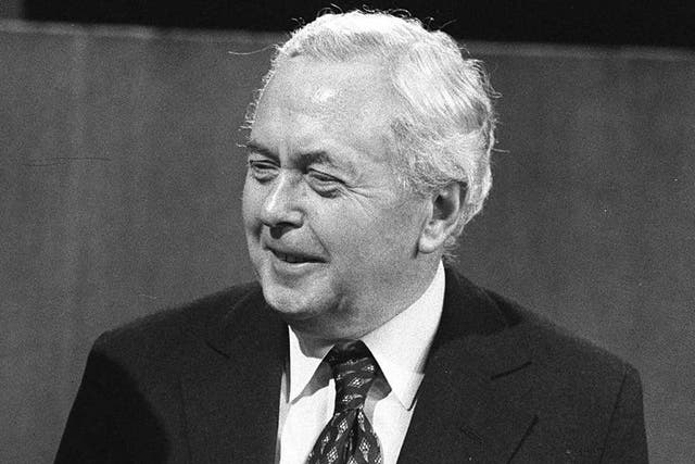 Red flag: Harold Wilson’s stint as a chat show host was panned