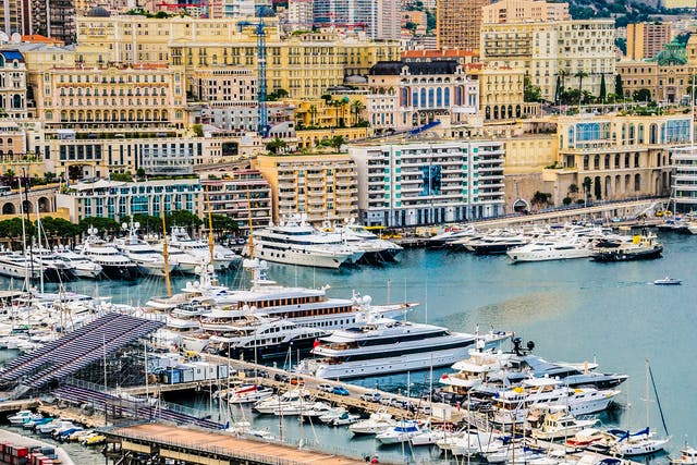 The yachts on the docks of Monte Carlo are symbols of extravagant wealth