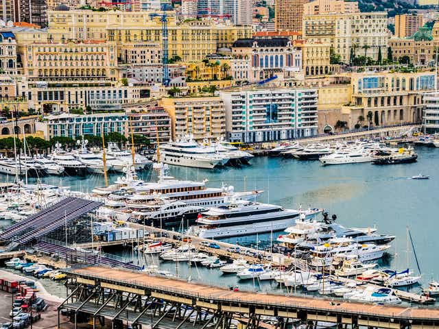 The yachts on the docks of Monte Carlo are symbols of extravagant wealth